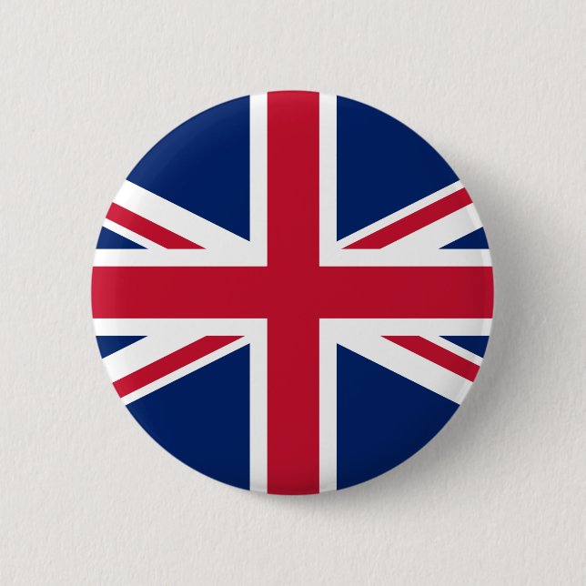botón Pin de bandera británica de Union Jack (Anverso)