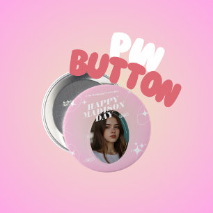 botón Pin de estilo kpop idol cumpleaños Fancafe