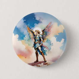 botón pin de St Michael Archangel