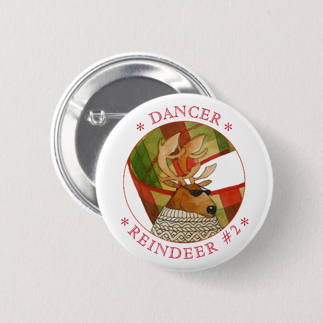 botón Pin redondo REINDER DEL BAÑO (Anverso y reverso)