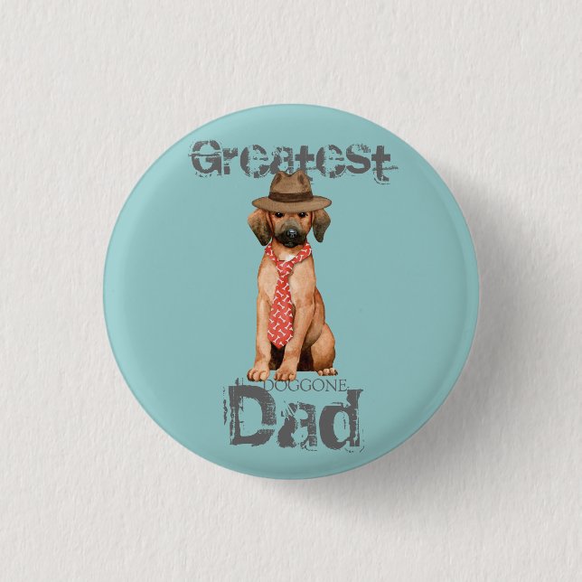 botón Pinback de papá de Redbone (Anverso)