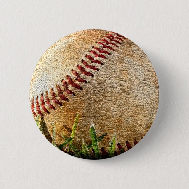 Botón Pinback del béisbol (Anverso)