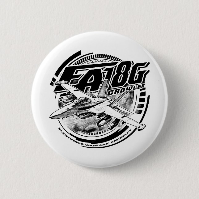 Botón Pinback del cultivador EA-18G (Anverso)