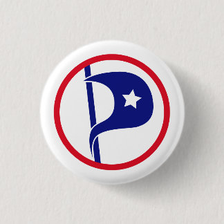 Botón Pinback del Fiesta pirata clásico de Estados