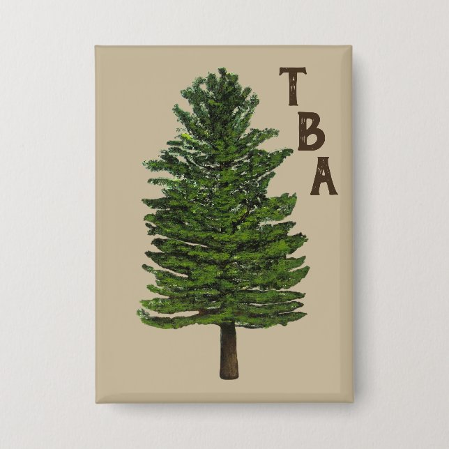 Botón Pine Tree (Anverso)