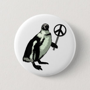 Botón Pingüino de Paz