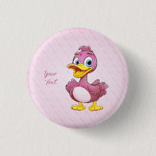 botón Pink Duck