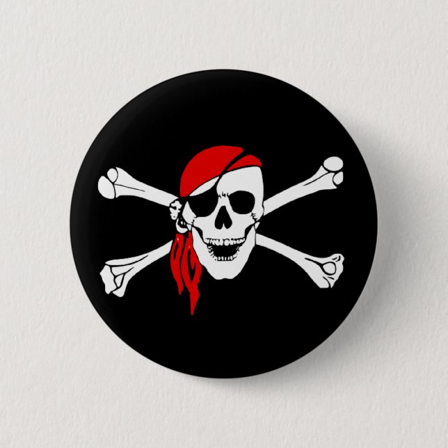 Botón Pirata Yo Ho (Anverso)