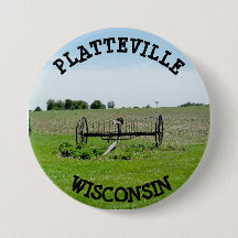 botón Platteville Wisconsin