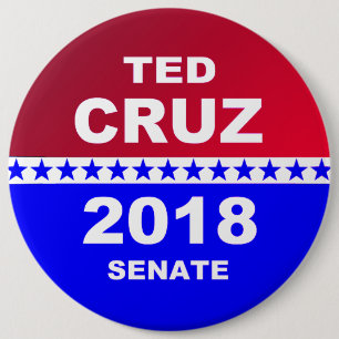Botón político 2018 del senado de Ted Cruz