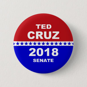 Botón político 2018 del senado de Ted Cruz