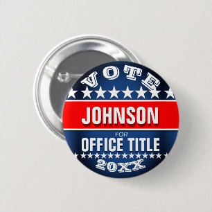 Botón político personalizado