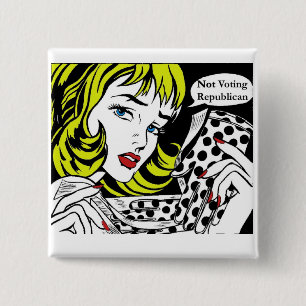 BOTÓN POLÍTICO REPUBLICANO DE VOTACIÓN