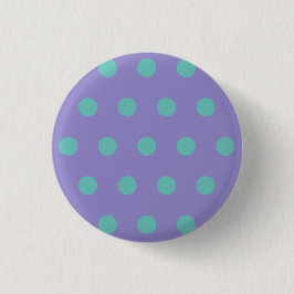 Botón Polka Dot (Lavanda y Aqua)