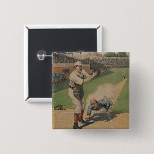 botón Poster de béisbol