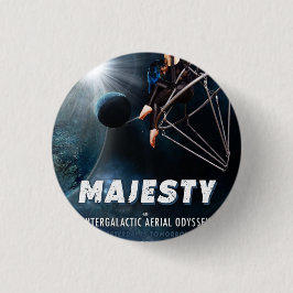 botón Poster del programa de arte versátil de maje