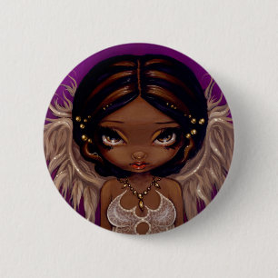 Botón precioso de los ojos