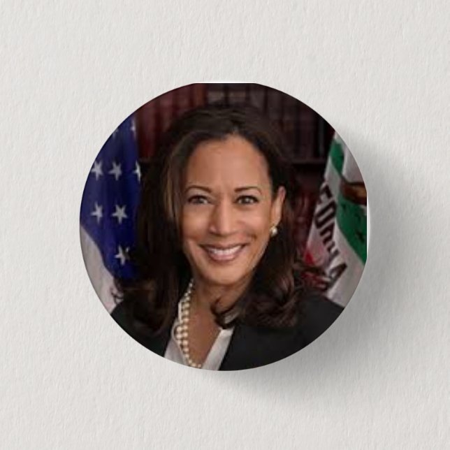 Botón presidencial de Kamala Harris 2020 (Anverso)