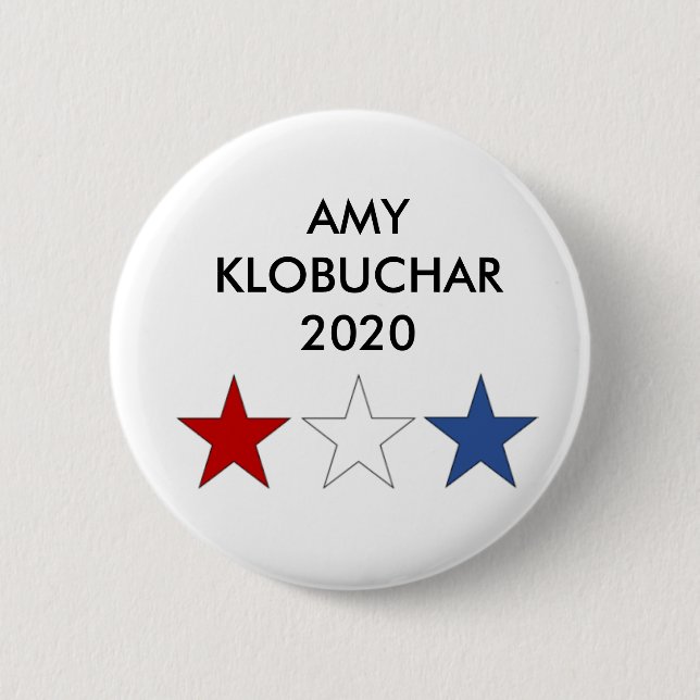 Botón presidencial de Klobuchar 2020 del Amy (Anverso)