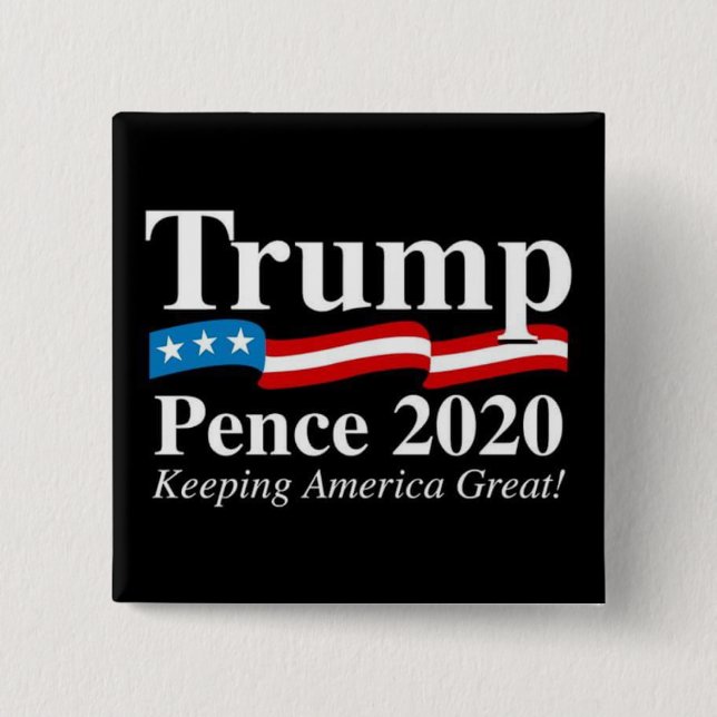 Botón presidencial de los peniques 2020 de Donald (Anverso)