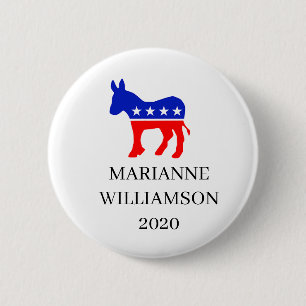 Botón presidencial de Marianne Williamson 2020