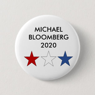 Botón presidencial de Michael Bloomberg 2020