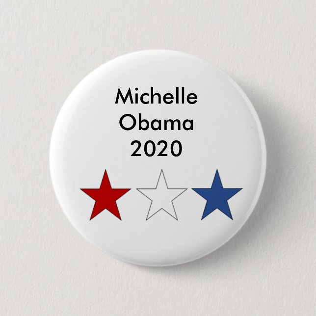 Botón presidencial de Michelle Obama 2020 (Anverso)