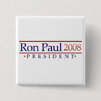 Botón presidencial de Ron Paul 2008