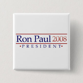 Botón presidencial de Ron Paul 2008