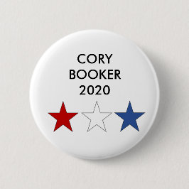 Botón presidencial del BOOKER 2020 de CORY