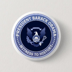 Botón presidencial del sello de la victoria de