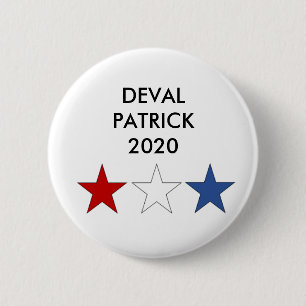 botón presidencial DEVAL PATRICK 2020