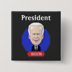 botón Presidente Biden
