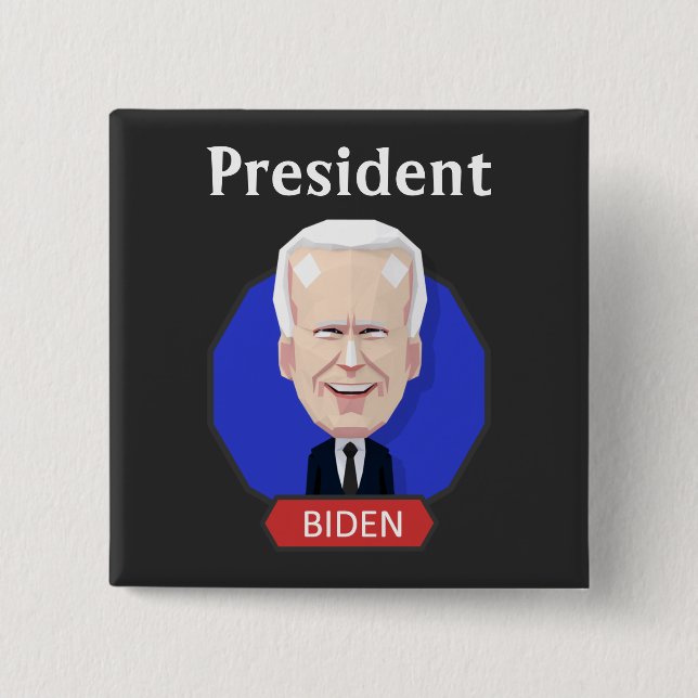 botón Presidente Biden (Anverso)