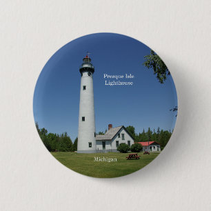 Botón Presque Isle Lighthouse