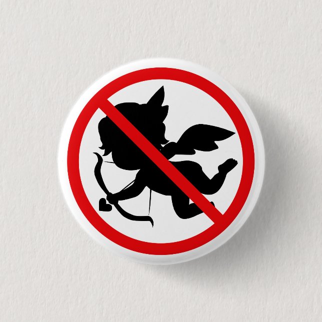 Botón Prohibir Cupido (Anverso)
