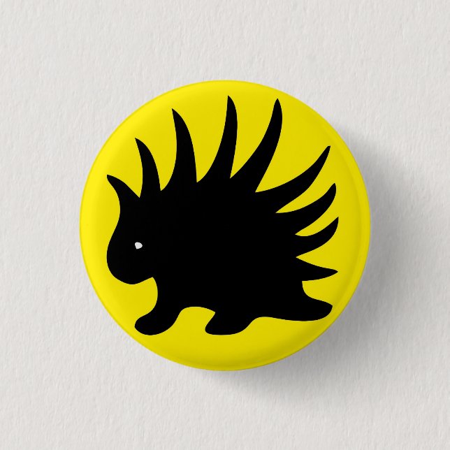 Botón Puerco Espín Liberal- M2 (Anverso)