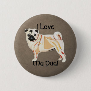 Botón Pug