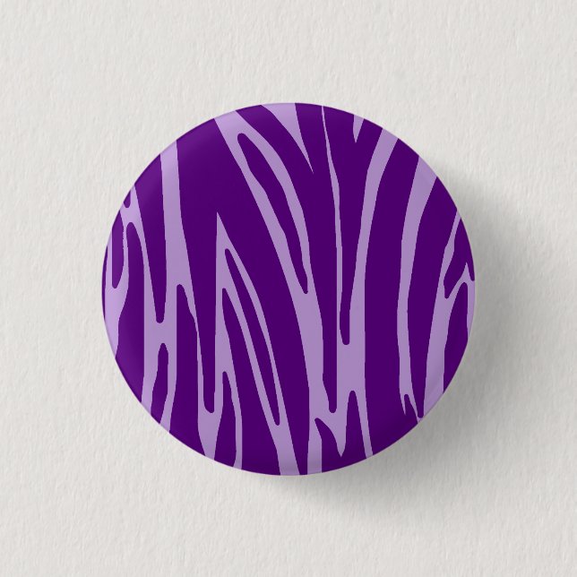 Botón Purple Animal Print (Anverso)