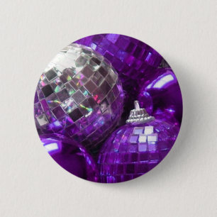 Botón Purple Baubles