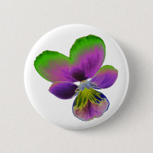 Botón Púrpura y Pansy Verde