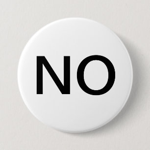 Botón que dice "NO".