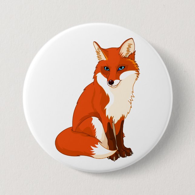 Botón que se sienta lindo del Fox (Anverso)