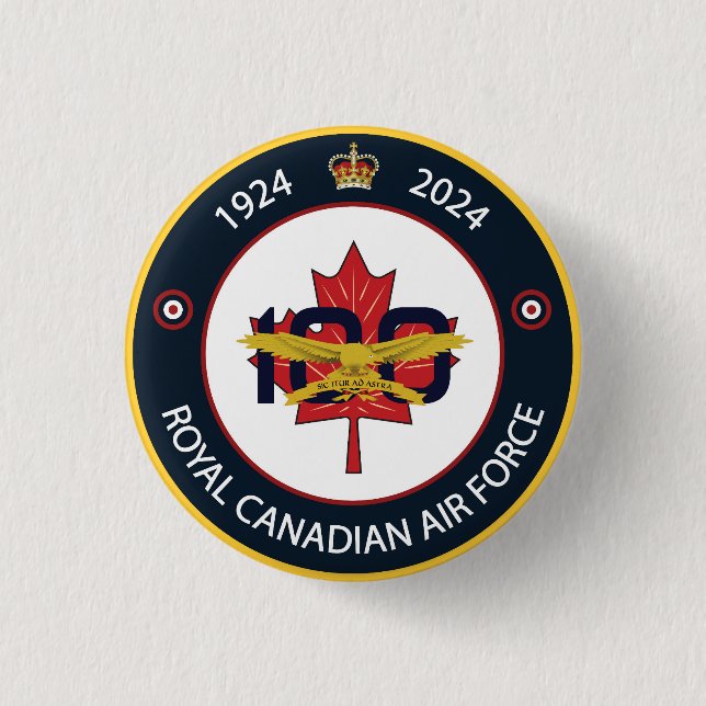 botón RCAF 100 pines (Anverso)