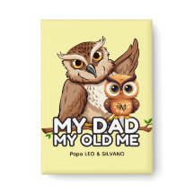 Botón Rectangle : Mi papá mi viejo yo (amarillo)