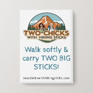 Botón Rectangular TwoChicks (Camina Suavemente)