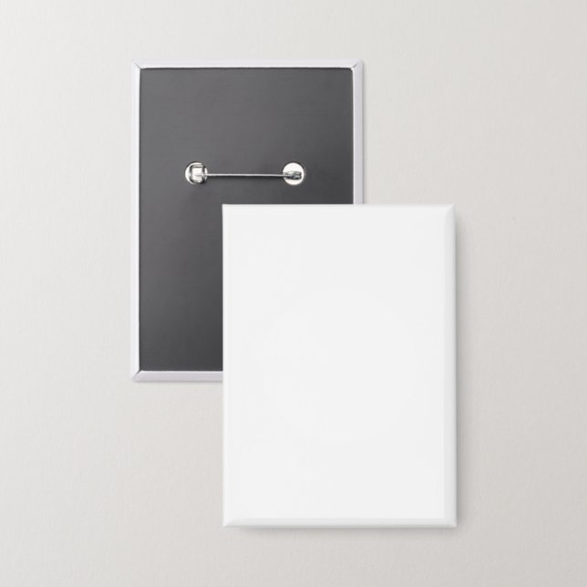 Botón Rectángulo de 2,5" x 3,5" (Anverso/Reverso)
