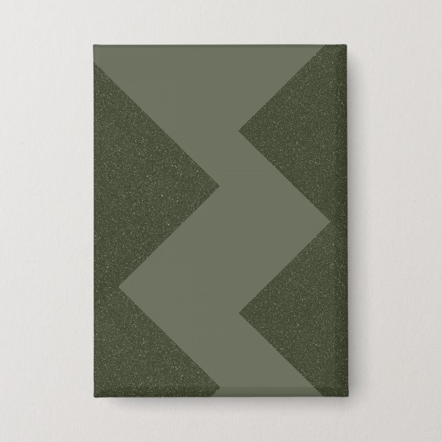 Botón Rectángulo Moderno Moss Green (Anverso)