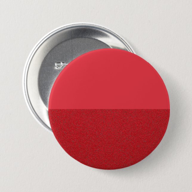Botón Red Pin del Tomate de abajo-ruido - Personal (Anverso y reverso)