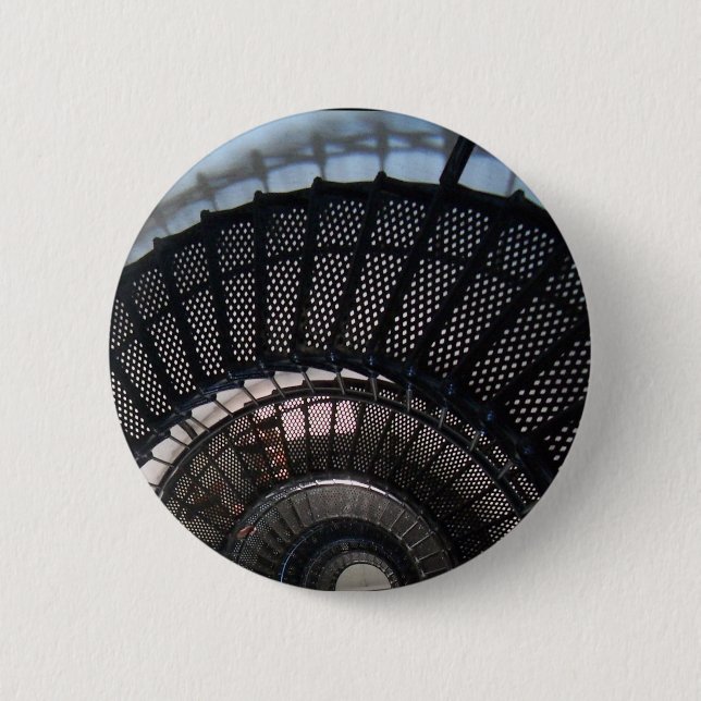 Botón redondeado de las escaleras espirales (Anverso)